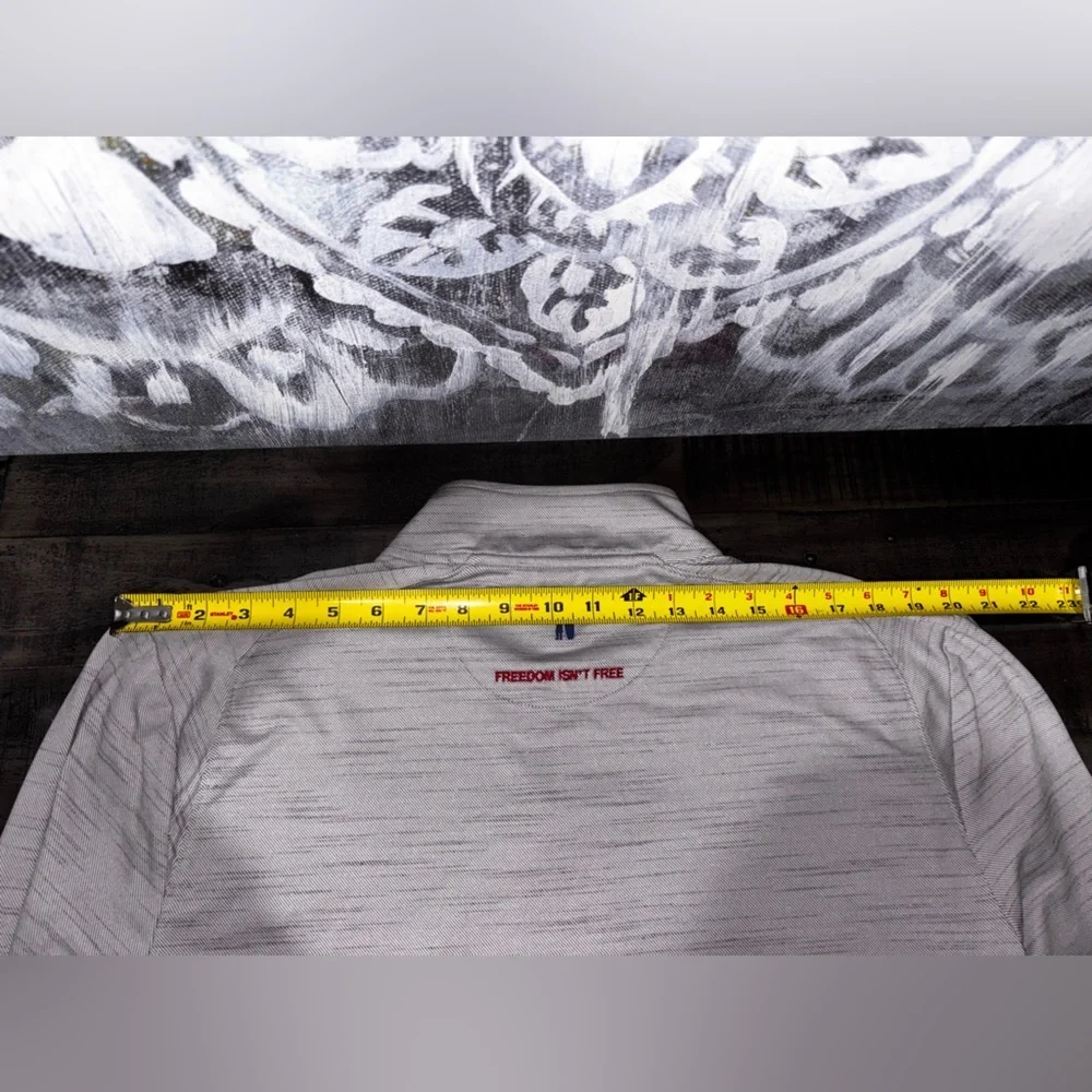 Folds Of Honor/JOHNNIE-O VAUGHN QUARTER ZIP SZ L​​ - Picture 10 of 11